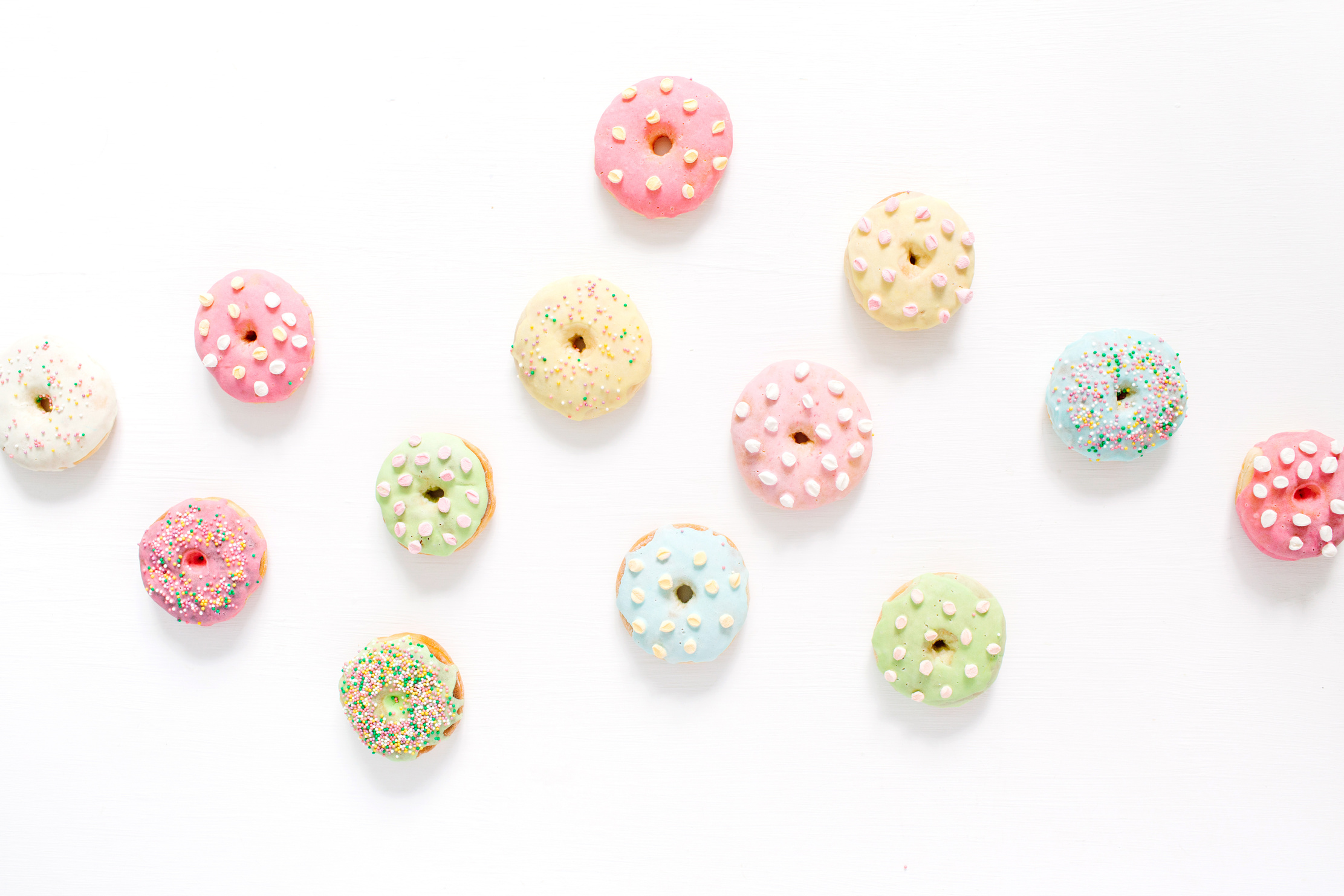 Colorful Assorted Donuts